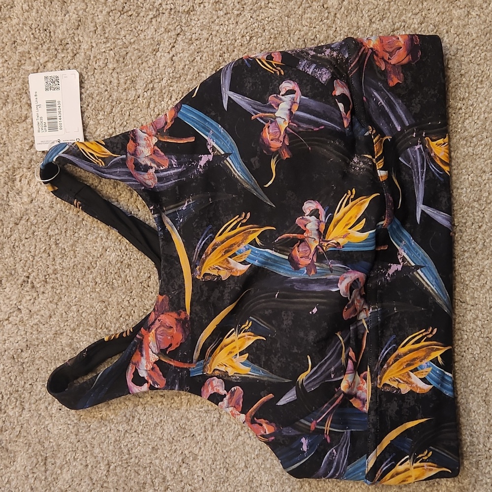 NWT Lululemon Wunder Train Long-Line Bra